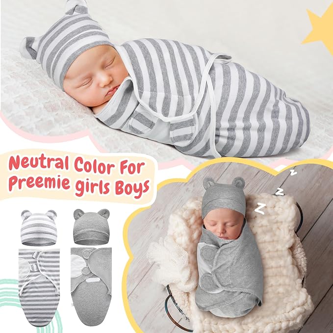 Buryeah 4 Pack Swaddle Blanket Wrap - Image 5