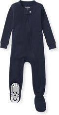 Burt's Bees Baby Boys Organic Cotton, Snug Fit Footed Sleeper Pajamas | by BurtsBeesBaby