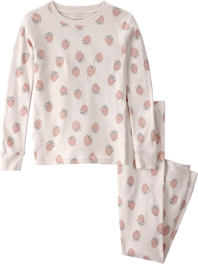 little planet by carter's Baby Girls' 2-piece Pajamas Made by LittlePlanet