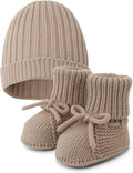Baby Booties & Hat Set Newborn First Walkers by Opewod