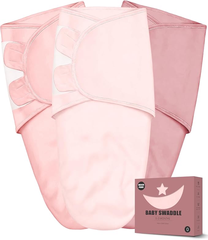 Newborn Swaddle Blanket Wrap 0-3 Months by MOONPARK