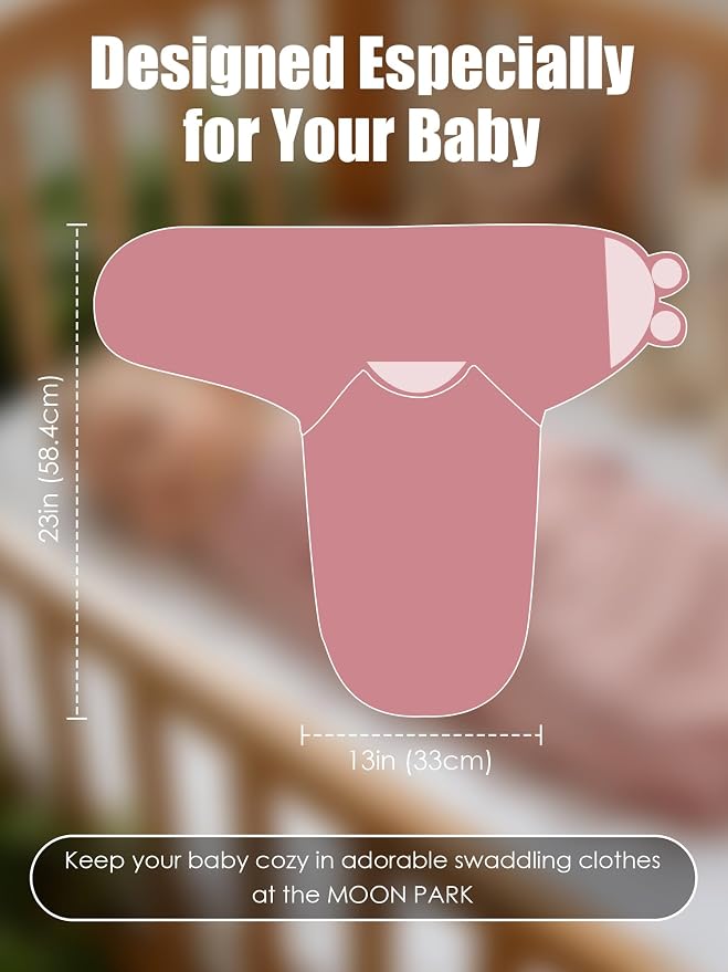 Newborn Swaddle Blanket Wrap 0-6 Months - Image 2