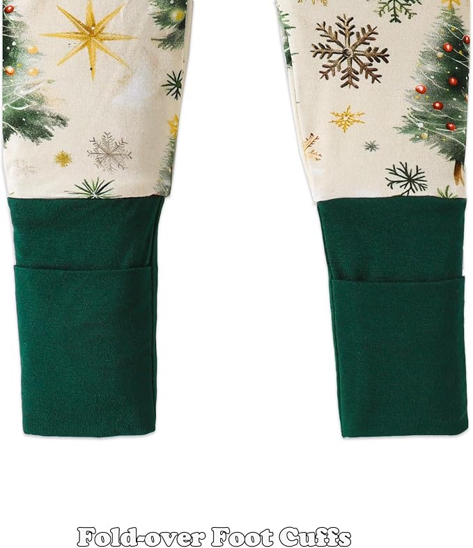 Baby Viscose of Bamboo Convertible Footie Pajamas - Image 6