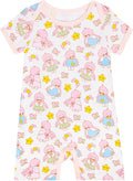 GUISBY Baby Rayon Romper Pajamas, 0-24M | Silky Soft Feel，Snap Closure，Footless by GUISBY