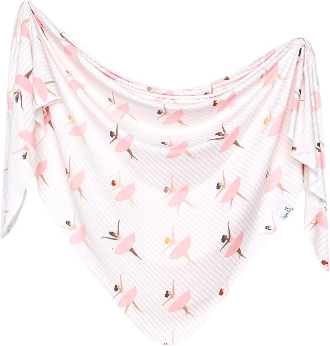 Copper Pearl Swaddle Blankets for Newborns | Soft Stretchy Receiving Blankets - Image 2