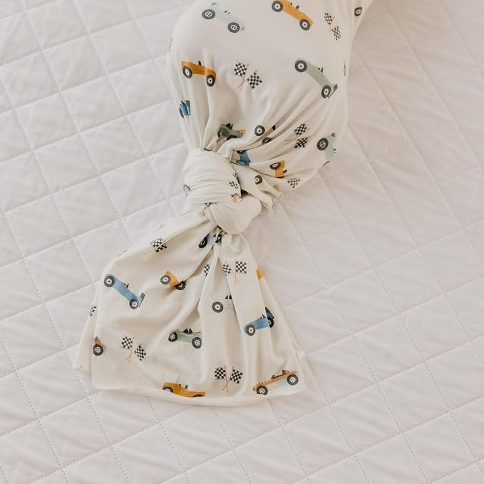 Copper Pearl Swaddle Blankets for Newborns | Soft Stretchy Receiving Blankets - Image 4