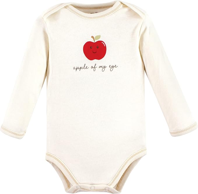 Touched by Nature Unisex Baby Organic Cotton Long-Sleeve Bodysuits - Image 6