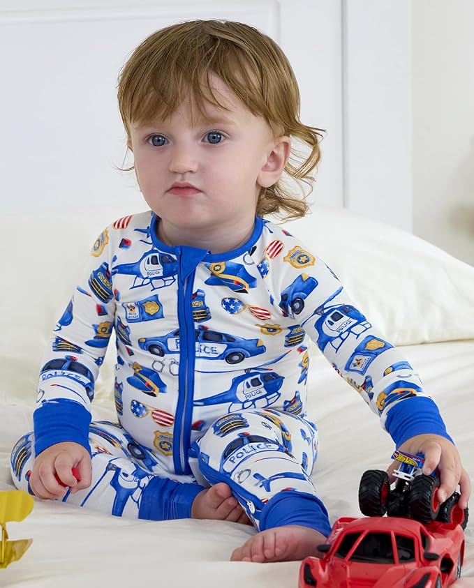 babee Reshinee Bamboo Viscose Baby Footie Pajama, Zipper Sleeper Boys Girls | - Image 6