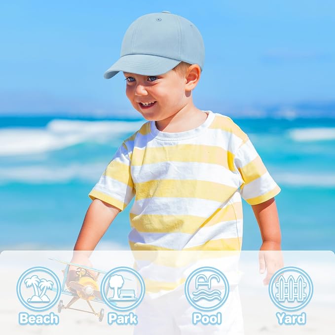 qikqik Baby Baseball Cap Toddler Baseball Hat Baby Ball Cap Toddler Hats - Image 3