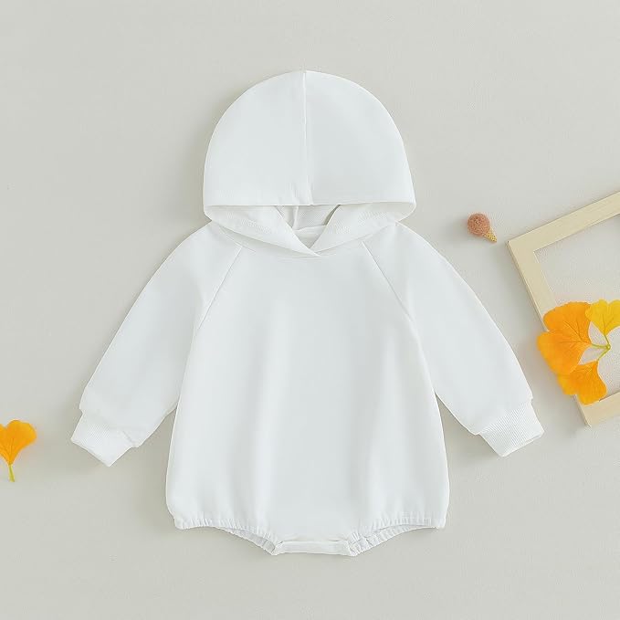 Newborn Halloween Romper Girl Boy Hoodie Romper Sweatshirt | 0-18 Months Baby - Image 2