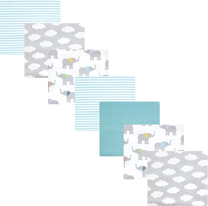 Luvable Friends Little Treasure Flannel Receiving Blankets 7pk by Luvable+Friends