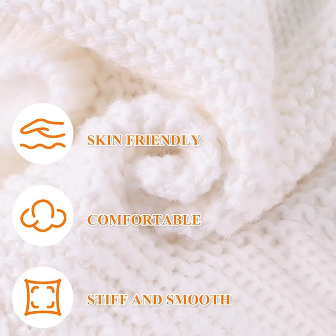 JANGANNSA Basic Winter Baby Boys Beanie Pompom Knitted Girls Hat Kids Earflap Beanies Warm Infant Toddler Hats