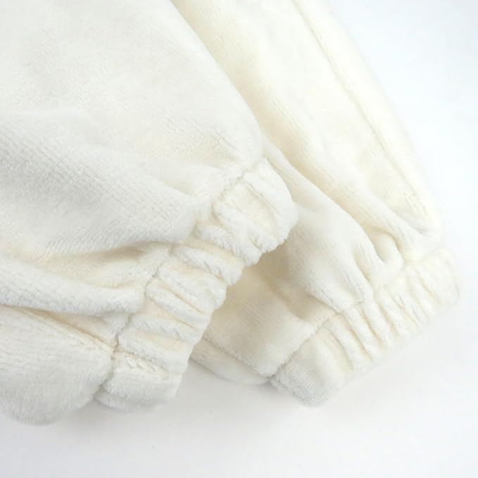 HonestBaby Baby 2-Piece Cozy Velour 100% Organic Cotton Sweatshirt and Jogger Sweatpants Set