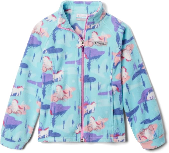 Columbia Youth Girls Benton Springs II Printed Fleece Jacket - Image 4