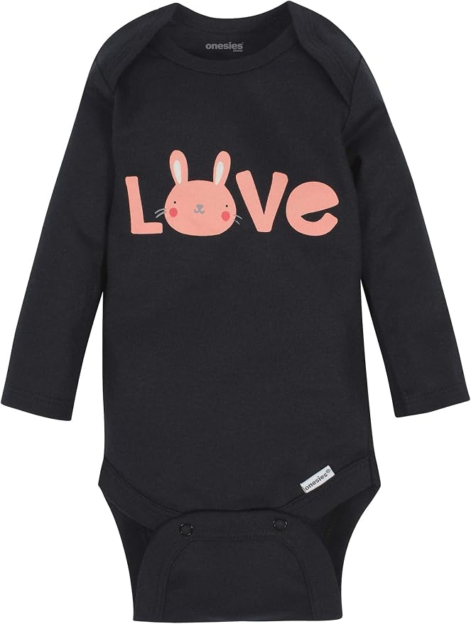 Onesies Brand Baby Boys & Girls 6-Pack Long Sleeve Bodysuits - Image 3
