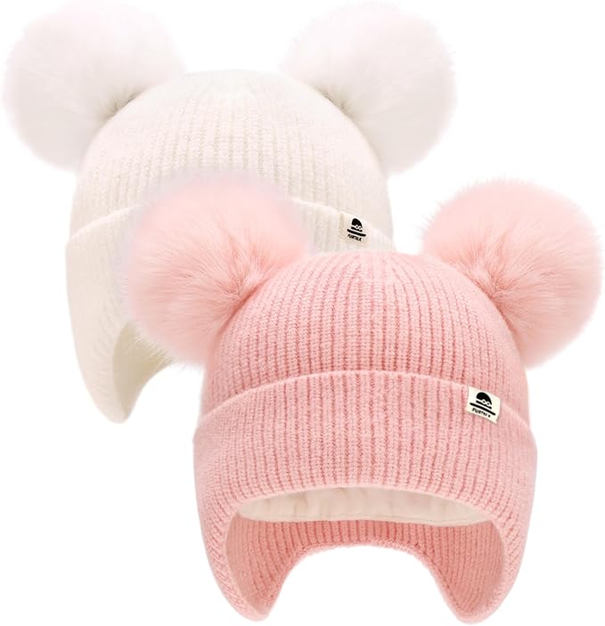 FURTALK Baby Winter Hat Pom Pom Beanie by FURTALK