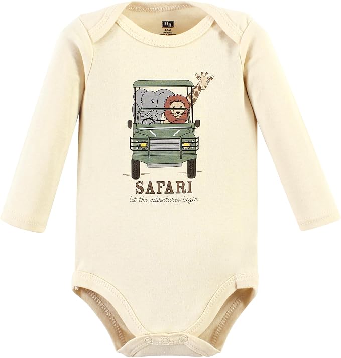 Hudson Baby Unisex Baby Cotton Bodysuits - Image 3