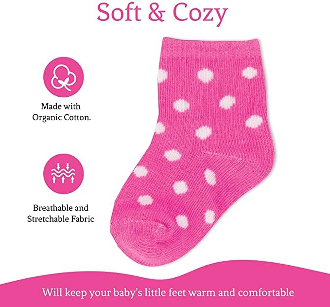 Rising Star Baby Sock, Toddler Sock, Kids Socks Multipacks - Image 3