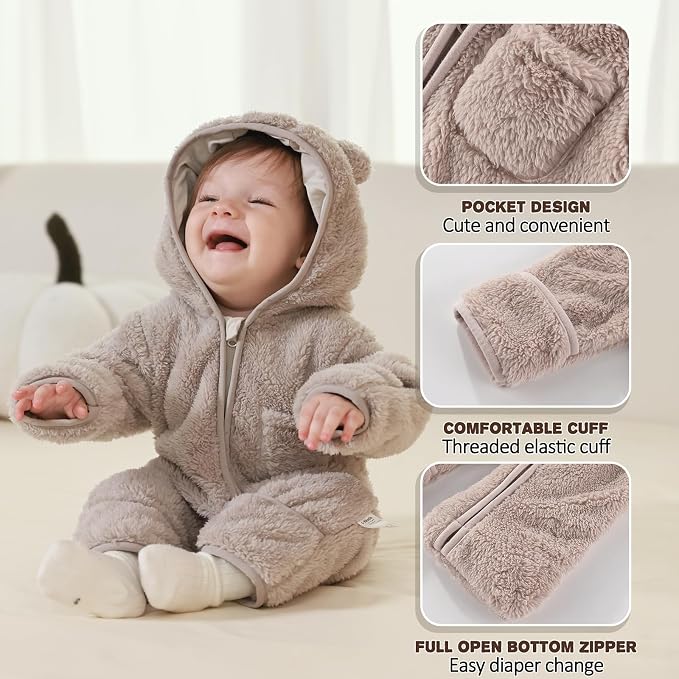 AiWMGL Newborn Baby Bear Outfit - Image 5