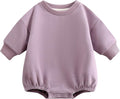 Bafeicao Baby Boy Girl Sweatshirt Romper Bubble Romper | Organic Cotton by Bafeicao