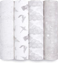 aden + anais Boutique Organic Swaddle Blanket 4-Pack – 100% Organic Cotton by adenanais