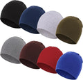 DRESHOW BQUBO 8 Pack Baby Newborn Hats Infant Toddler Kid Hats Soft Nursery by DRESHOW