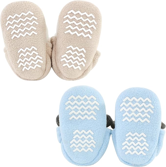 Hudson Baby Unisex-Baby Cozy Fleece BootiesSlipper Sock - Image 3