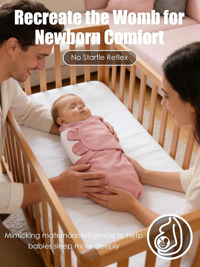 Newborn Swaddle Blanket Wrap 0-3 Months - Image 3
