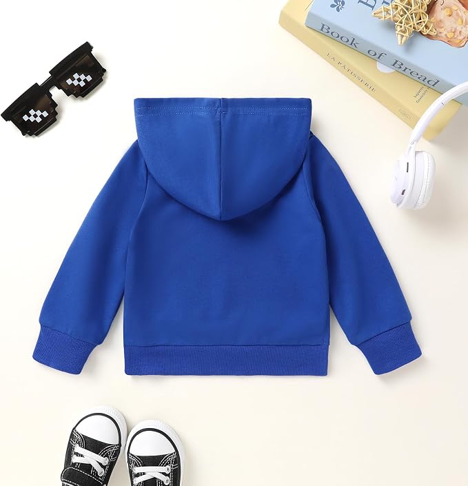 Happy Town Toddler Baby Boy Girl Sweatshirt Hoodie Pullover Fall Outfits Solid - Image 4