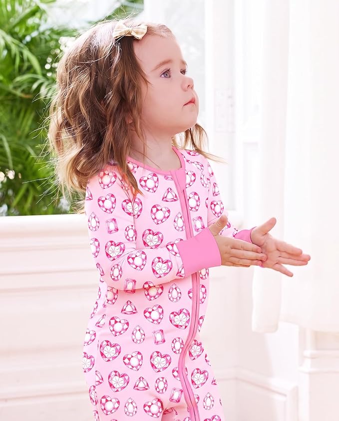 babee Reshinee Viscose derived from bamboo Baby Pajamas Convertible Footie - Image 7