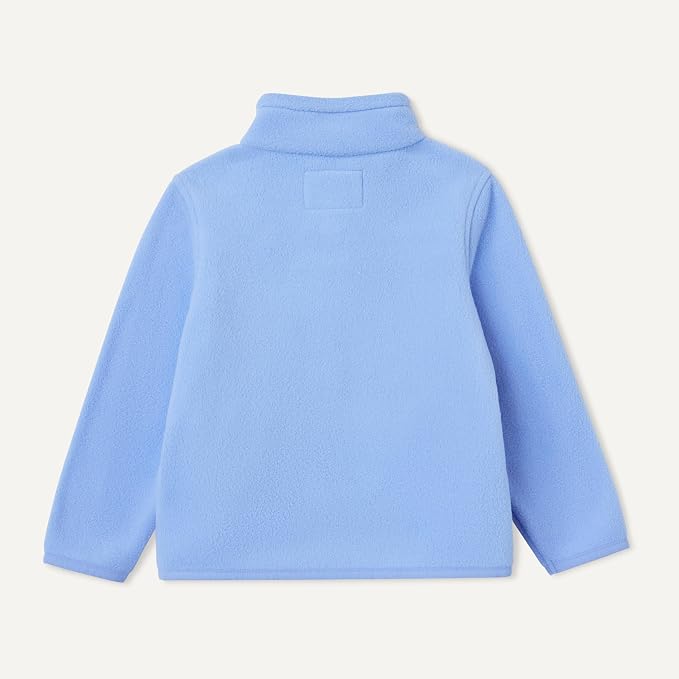 Amazon Essentials Unisex Kids' Polar Fleece Full-Zip Mock Jacket - Image 3