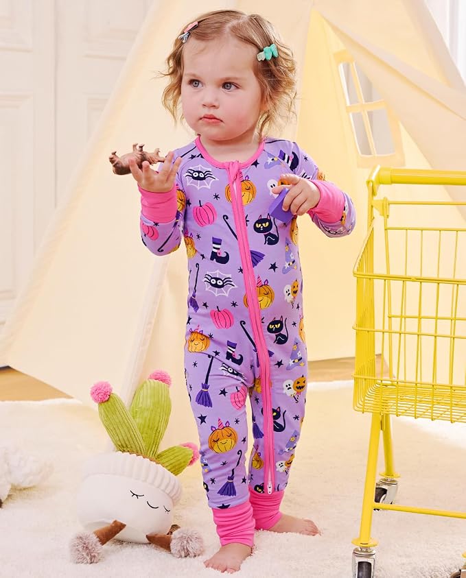 babee Reshinee Viscose derived from bamboo Baby Pajamas Convertible Footie - Image 3