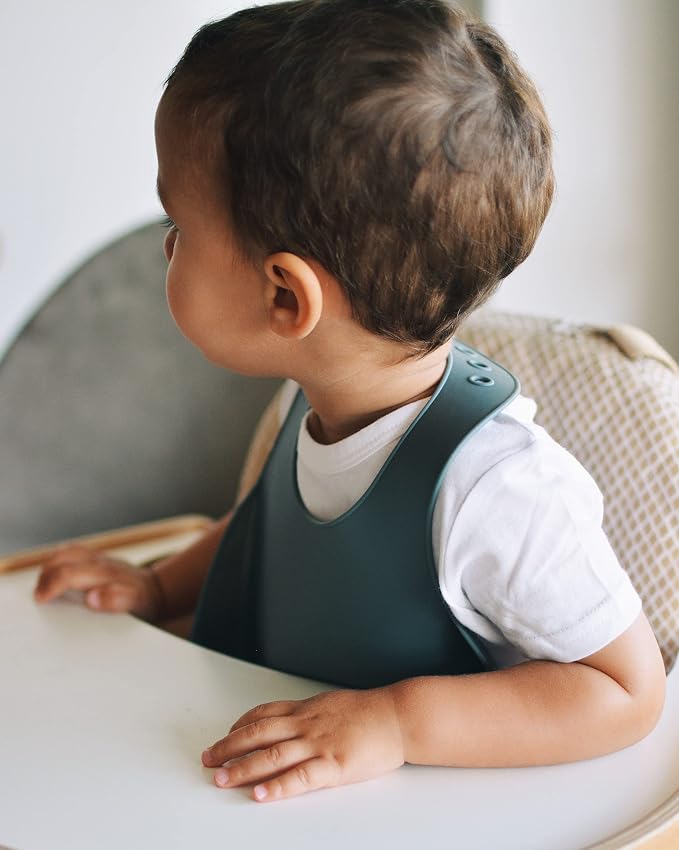 Beaba Silicone Baby Bib, Made - Image 3
