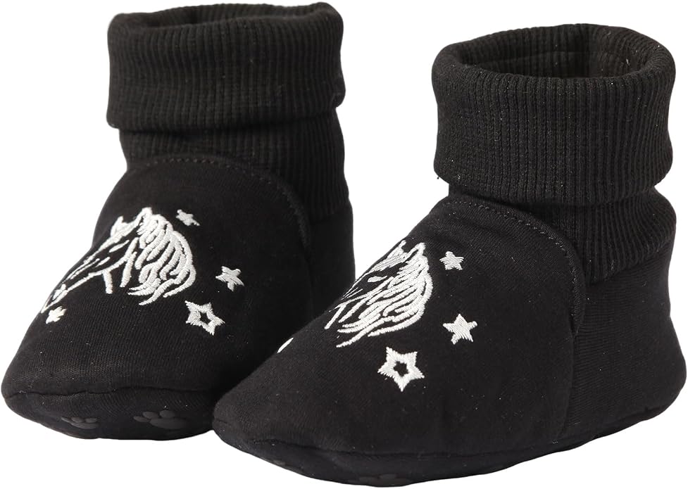 Newborn Infant Baby Cotton Booties Non-Slip Sole by Unknown