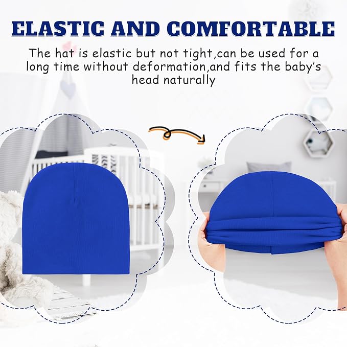 Century Star Baby Beanie Hats Newborn Infant Toddler Beanies - Image 3