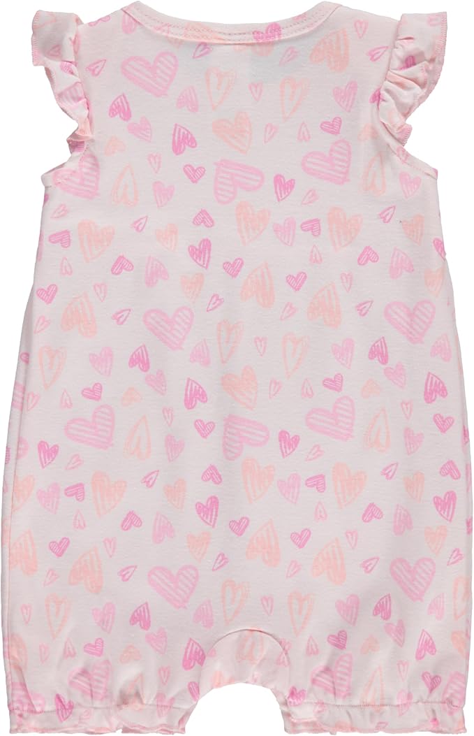 Cudlie 2-Pack Baby Girl Rompers – Soft Cotton, Everyday Comfort - Image 6