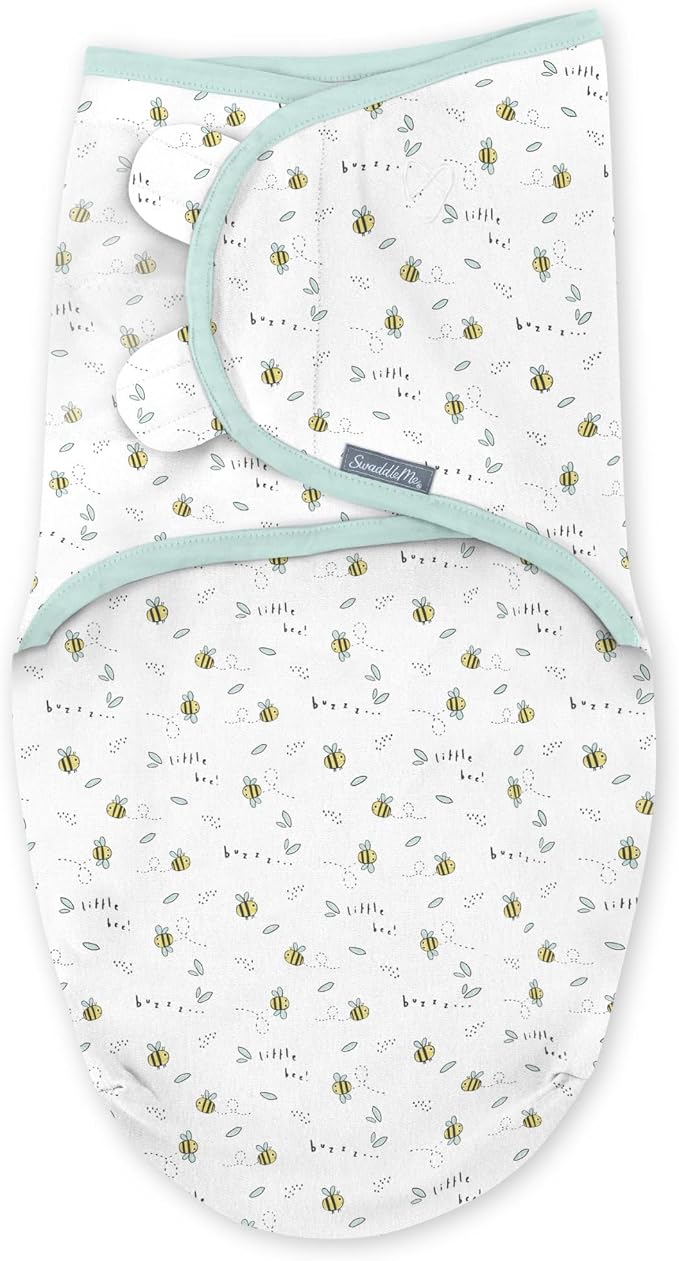 SwaddleMe by Ingenuity Easy Change Baby Swaddle in Size Small/Medium, 0-3 Months - Image 11