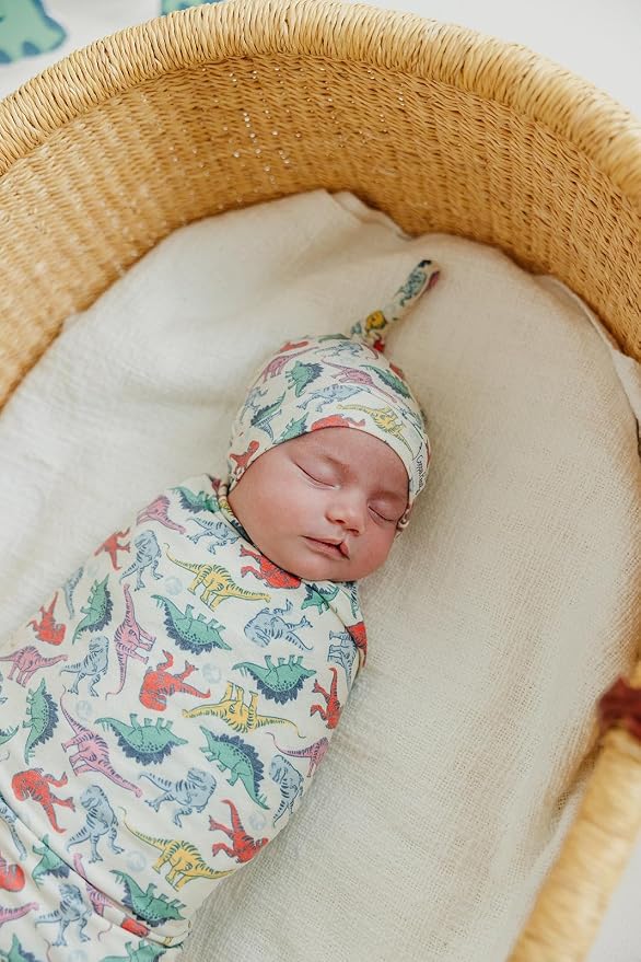 Copper Pearl Swaddle Blankets for Newborns | Soft Stretchy Receiving Blankets - Image 6