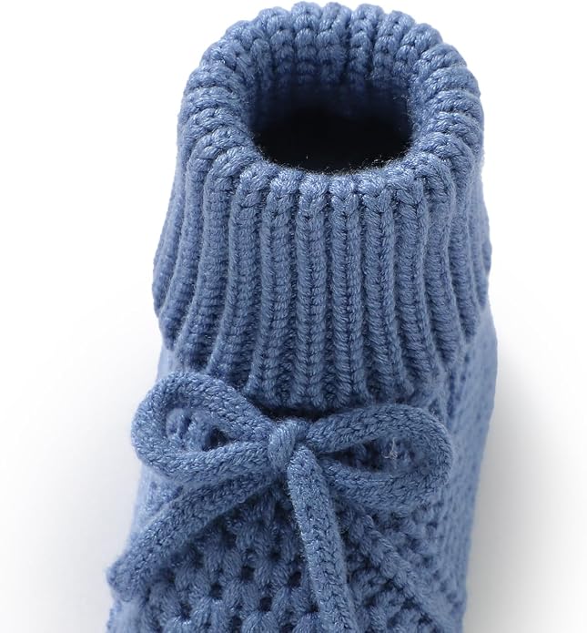Newborn Shoes Knitted Baby Booties Infant Boys Girls First Walkers | Handmade - Image 7