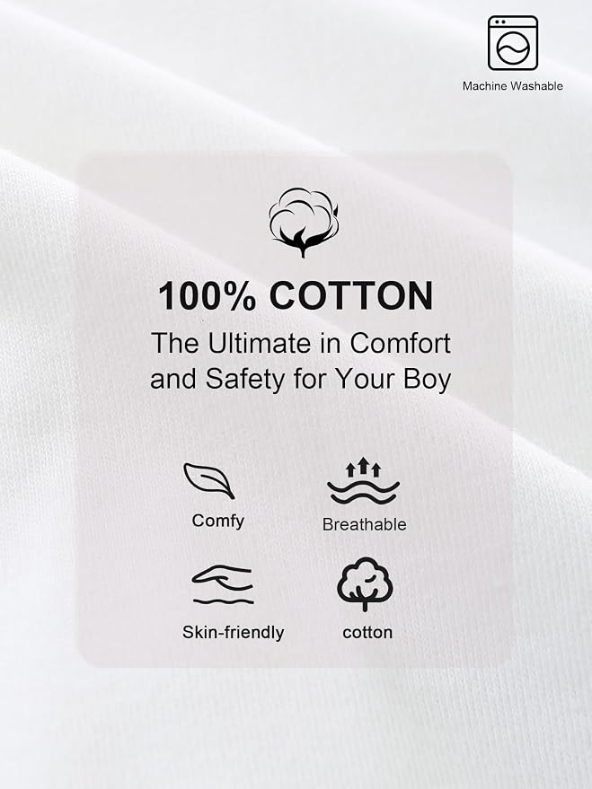 Babymine 100% Cotton 2-Way Zipper Little Brother Newborn Outfit 0-3 Months | - Image 6