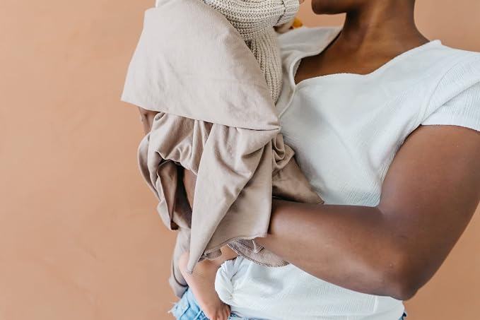 Copper Pearl Swaddle Blankets for Newborns | Soft Stretchy Receiving Blankets - Image 6
