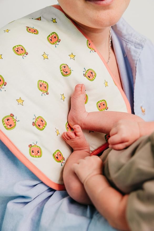 Copper Pearl Baby Burp Cloth Large 21''x10'' Size Premium Absorbent Triple - Image 7