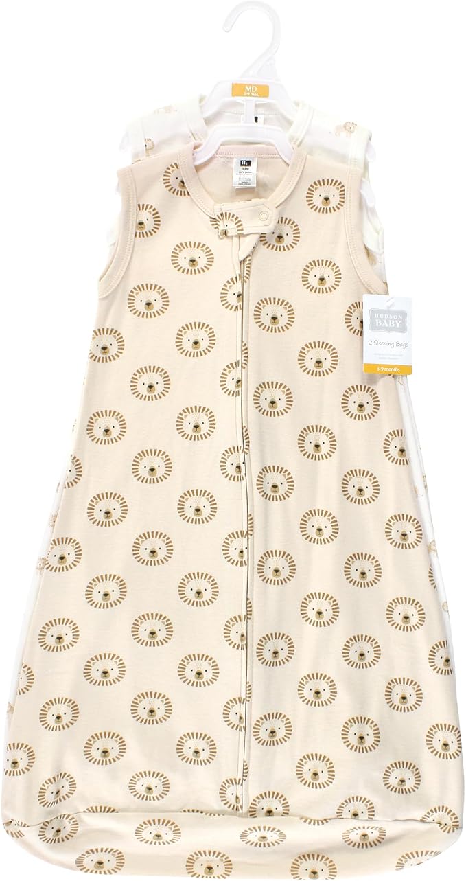 Hudson Baby Unisex Baby Cotton Long-Sleeve Wearable Sleeping Bag - Image 2