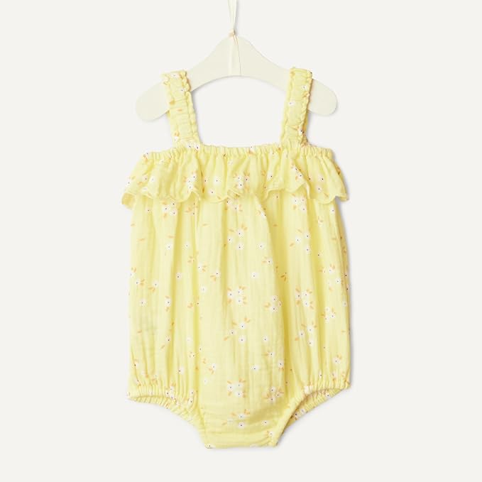 Amazon Essentials x Sofia Grainge Baby Girls' Cotton Gauze Sleeveless Romper - Image 5