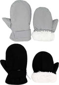 Toddler Gloves Kids Mittens Winter Warm Lined Fleece Gloves Waterproof Snow by Slivery+Color