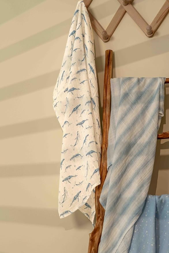 Muslin Swaddle Blankets for Newborn, Cotton Receiving Blanket | 4 Pack 100% - Image 6