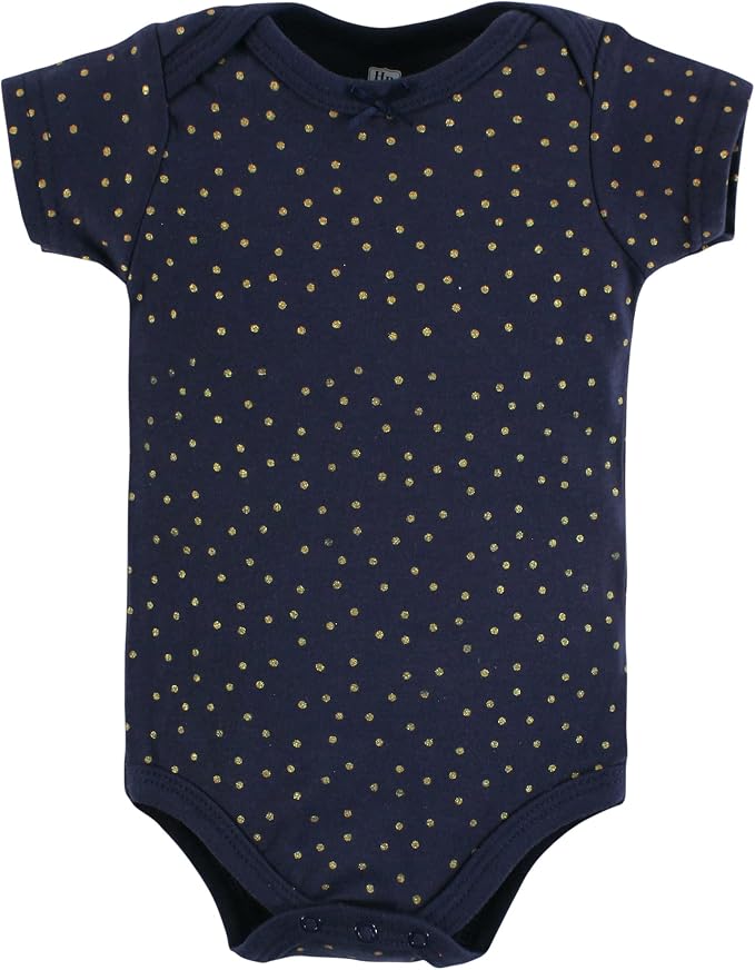 Hudson Baby Baby Girls' Cotton Bodysuits 7-pack - Image 7