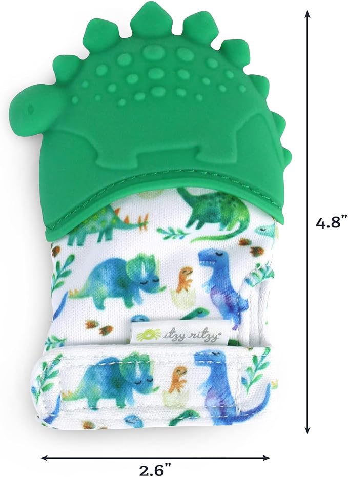 Itzy Ritzy Silicone Teething Mitt, Infant Teething Mitten - Image 2