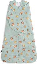 HALO 100% Cotton Sleepsack Swaddle, 3-Way Adjustable Wearable Blanket, TOG 1.5 by HALO