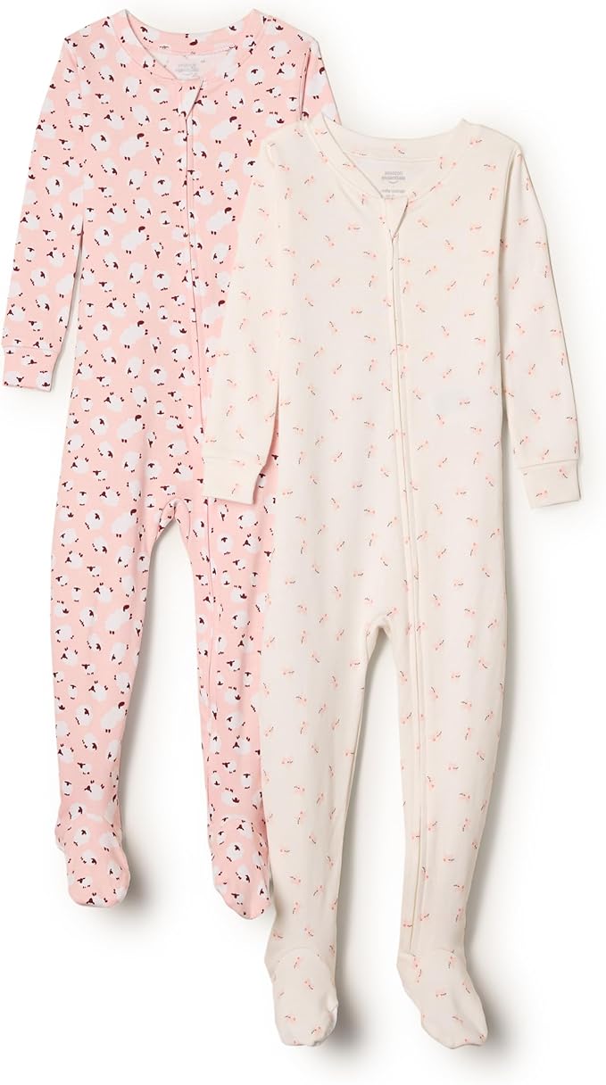 Amazon Essentials x Sofia Grainge Unisex Toddlers and Babies' Snug-Fit Cotton by AmazonEssentials